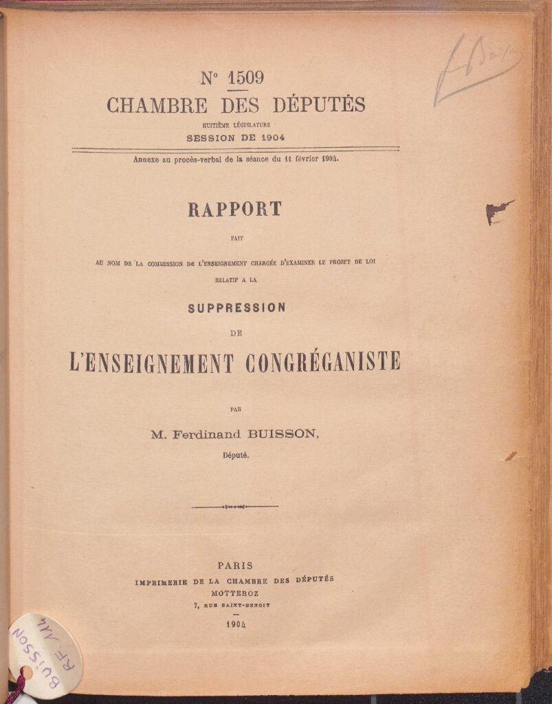 recrutement pour Chef de Projet Education