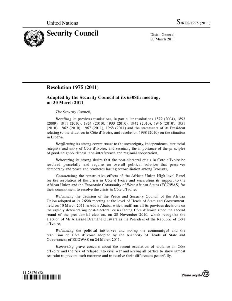 Laurent Gbagbo propose ses solutions contre le terrorisme