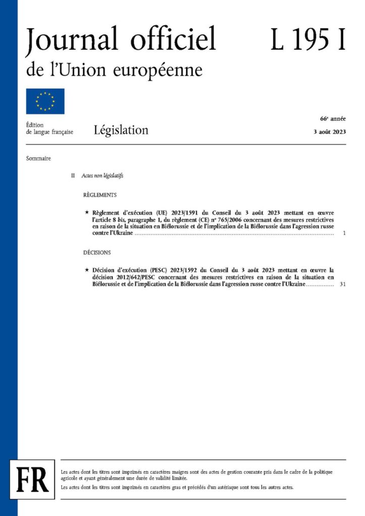 Biélorussie : la cheffe de l&rsquo;opposition Maria Kolesnikova en prison