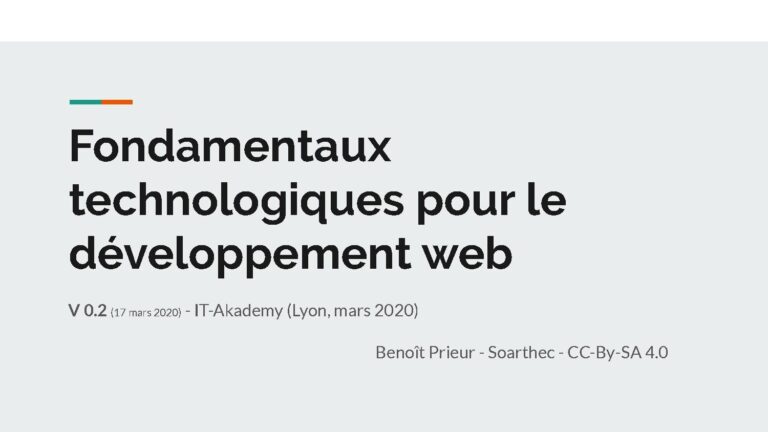 Formation Laravel 5 – 1 – Introduction