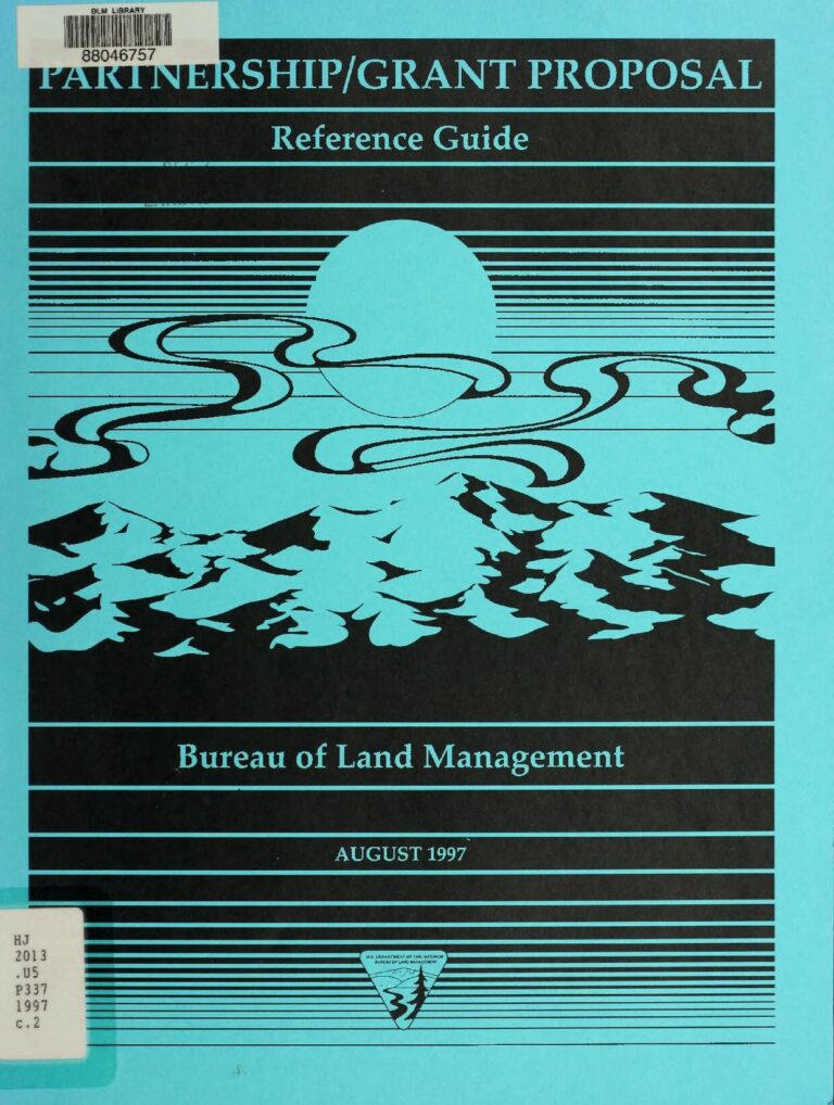 Business Partnership Facility Grant Program