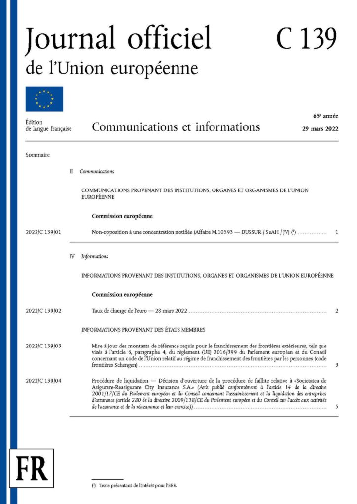2022: les lois et réglementations de l&rsquo;UE en un coup d&rsquo;œil