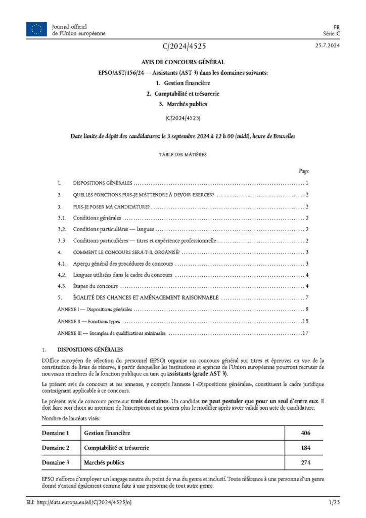 Recrutement d’un(1) Comptable