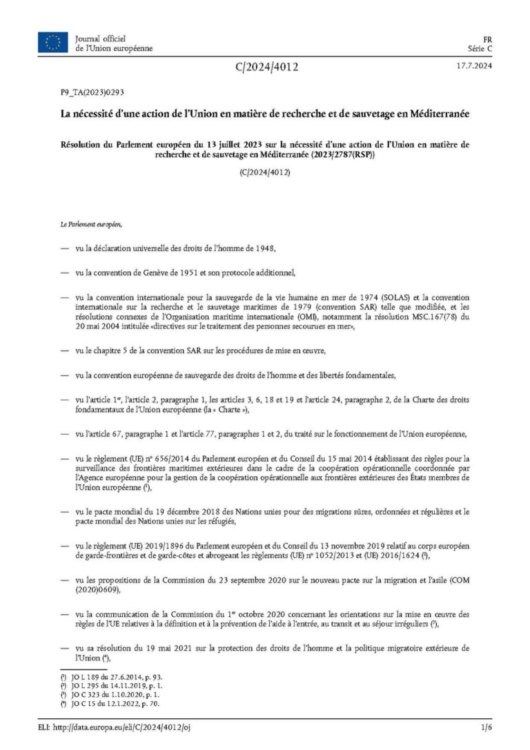 Le naufrage d’un bateau de migrants fait plus de 70 disparus et des morts