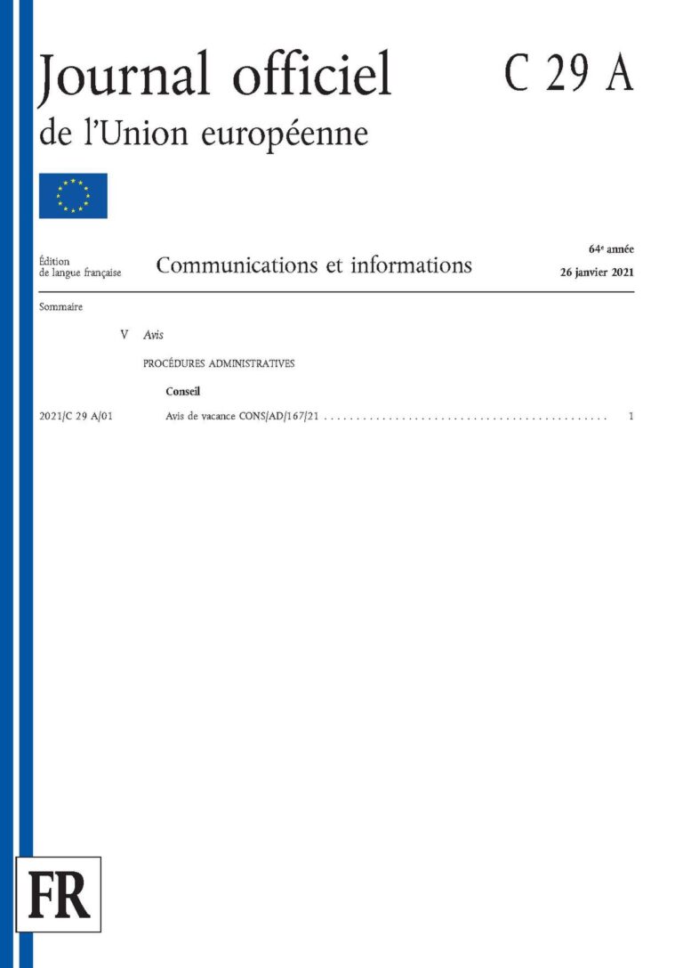 Recrutement d’Un(01)  Responsable Juridique (H/F)