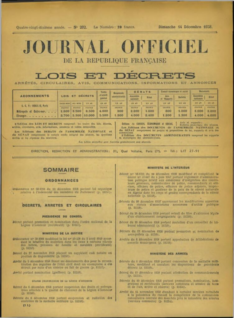 Togo recrutement : Chef Division de la Conservation Foncière et des Hypothèques