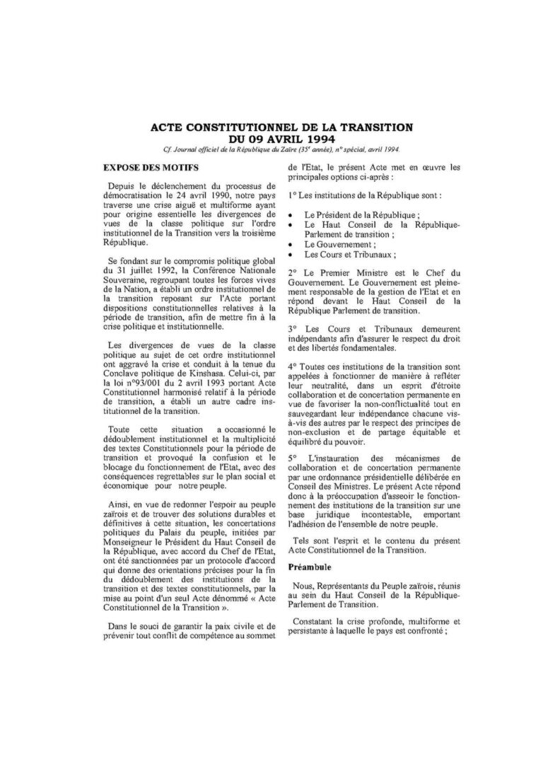 République démocratique du Congo : l&rsquo;ancien chef d&rsquo;état-major Vital Kamerhe libéré