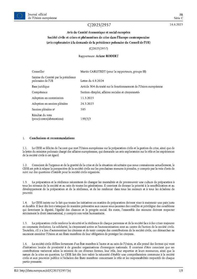 Chargé de communication et d’appui au sein d’un Espace Volontariats de France Volontaires