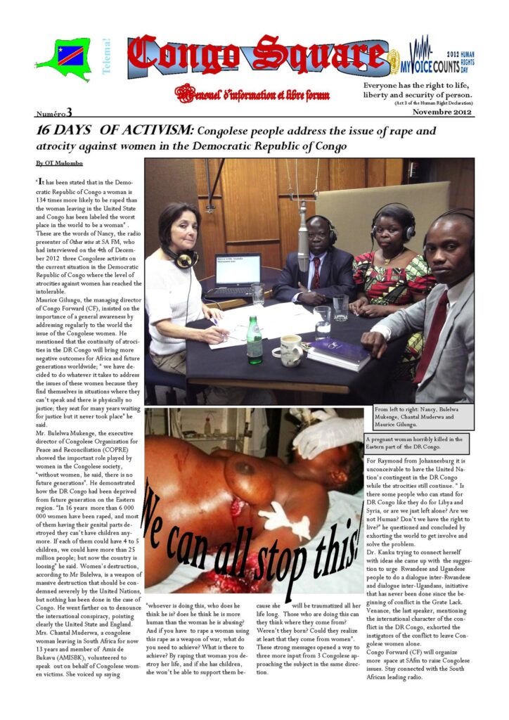 RDC : le  président Tshisekedi a fait un tour d’horizon de la situation sécuritaire