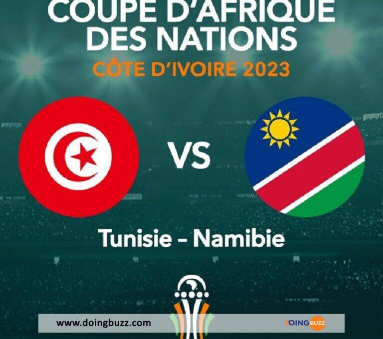 CAN 2023 (Tunisie  – Namibie) : Découvrez oû suivre le match en direct !