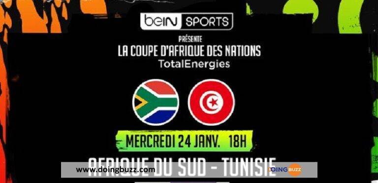 Can 2023 (Afrique Du Sud – Tunisie) : Voici La Chaîne De Diffusion Du Match !