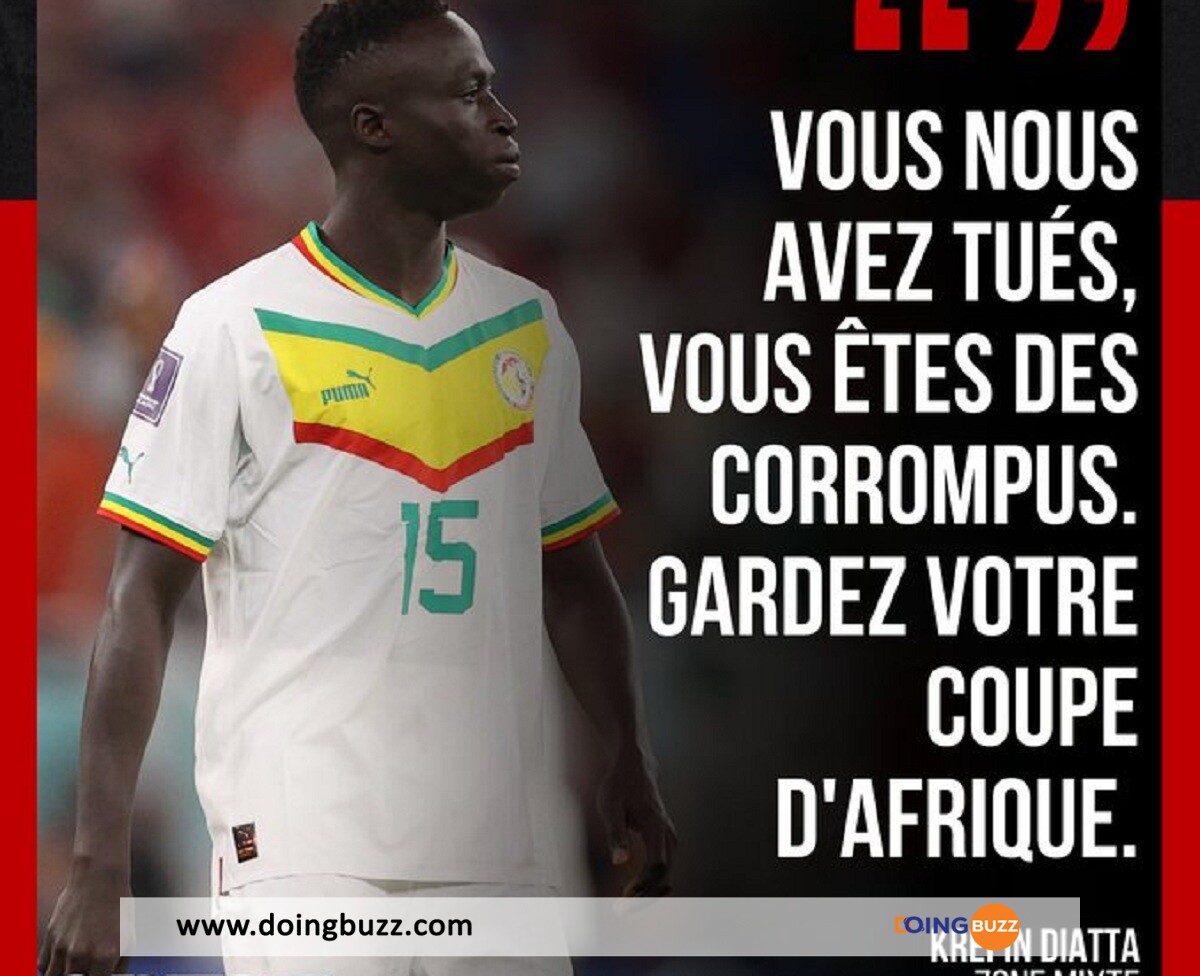 Can 2023 : Krépin Diatta A Ouvertement Accusé Des Membres De La Caf, Les Raisons !