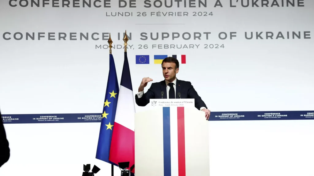 Macron cash sur la situation en Ukraine : « Rien ne peut être exclu »