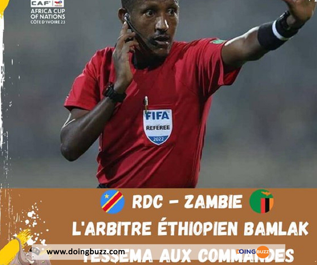 Can 2023 (Afrique Du Sud - Rdc) : L'Arbitre Du Match A Été Changé À La Dernière Minute, La Raison !