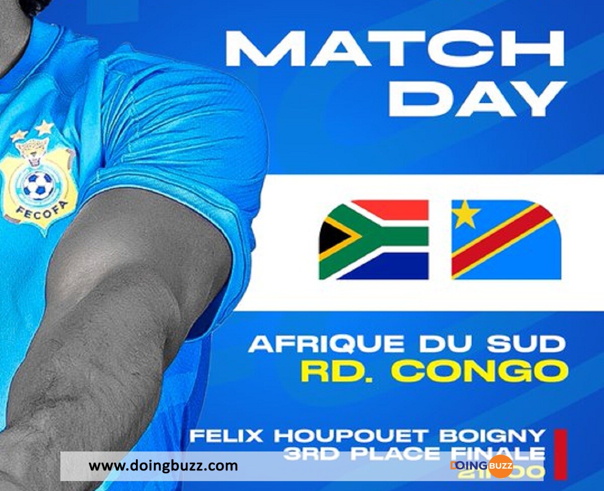 Can 2023 (Afrique Du Sud - Rdc) : La Chaîne Et Le Lieu De Diffusion Du Match !