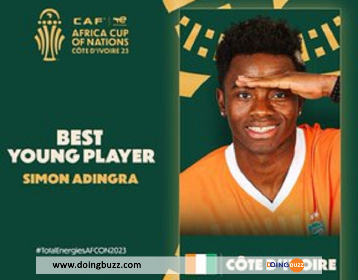 Can 2023 : Simon Adingra A Décroché Deux Récompenses Majeures Que Voici !