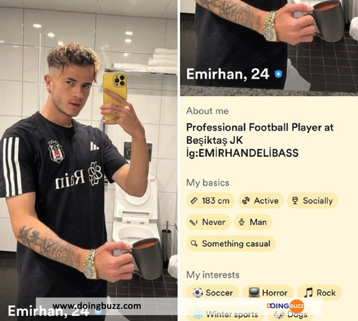 Besiktas A Résilié Le Contrat D'Emirhan Delibaş Pour Cette Raison Étonnante