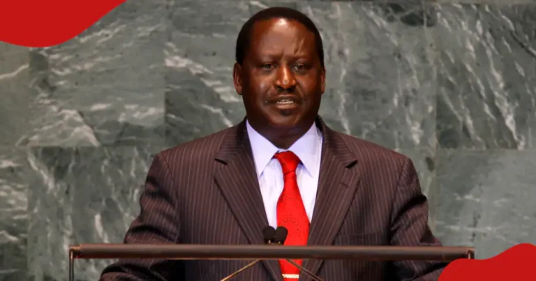 Raila Odinga annonce sa candidature à la présidence de la Commission de l&rsquo;Union Africaine