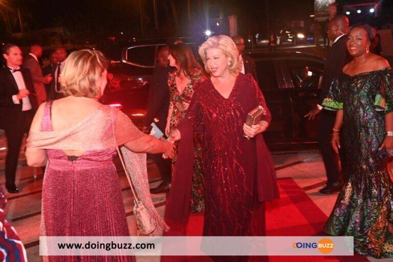 Dominique Ouattara : La Première Dame En Mode « Coup De Marteau » Avec Dadju (Video)