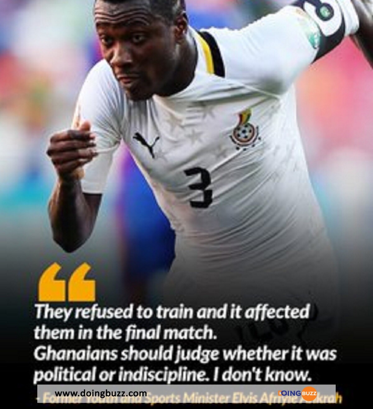 Asamoah Gyan Fait L'Objet De Graves Accusations, Voici Ce Qui Lui Est Reproché !