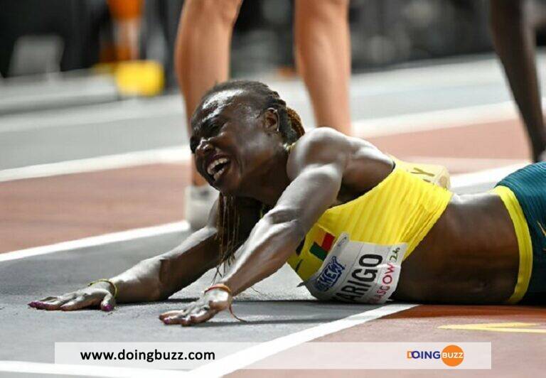 Noélie Yarigo décroche cette médaille au cours des championnats du monde d’athlétisme en salle !
