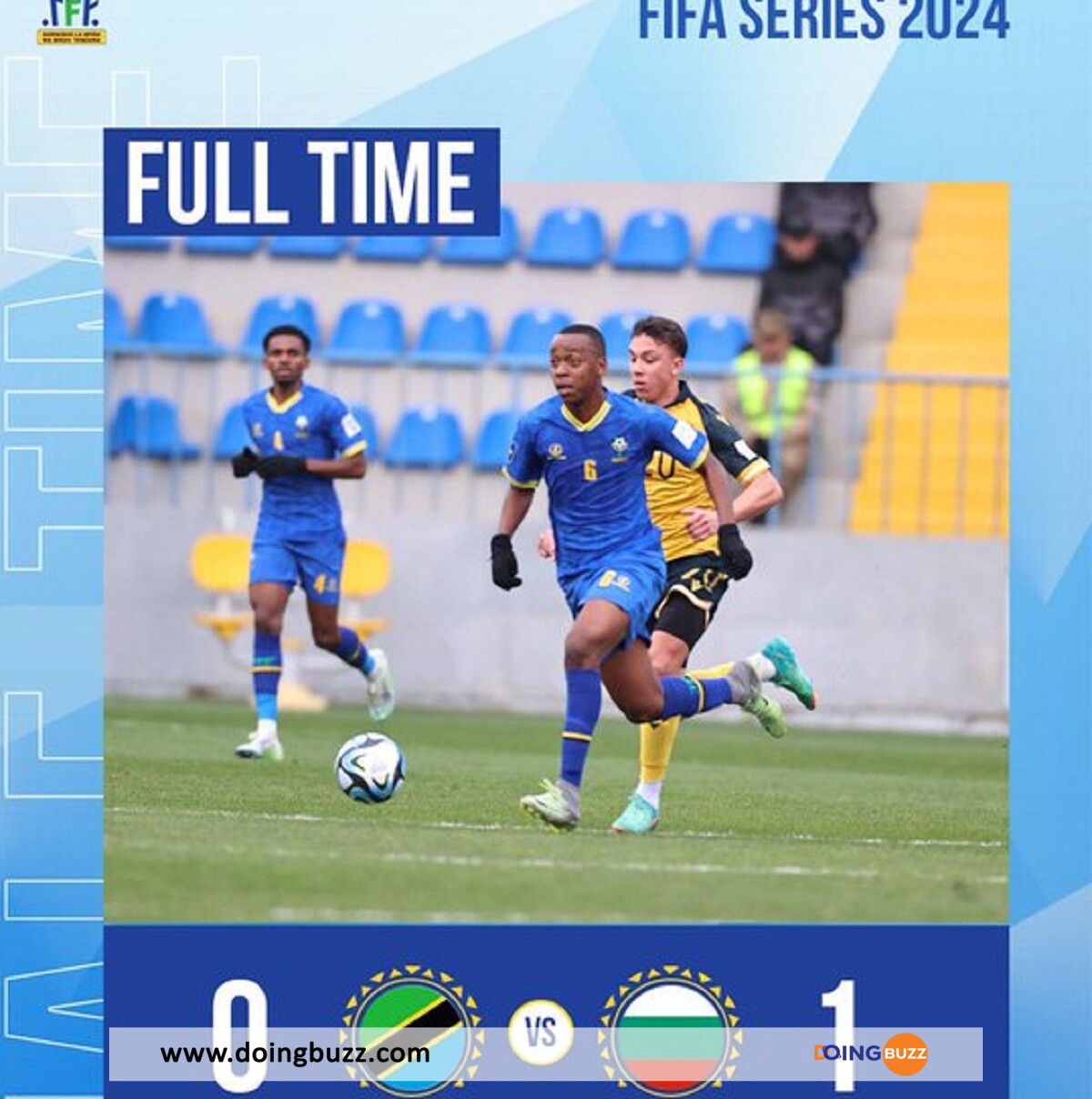 La Tanzanie Perd Son Match Amical Contre La Bulgarie (Vidéo)
