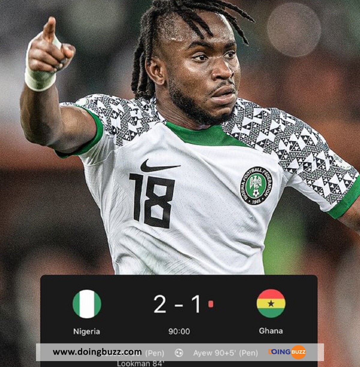 Le Nigeria Remporte Son Match Amical Contre Les Black Stars Du Ghana (Vidéo)