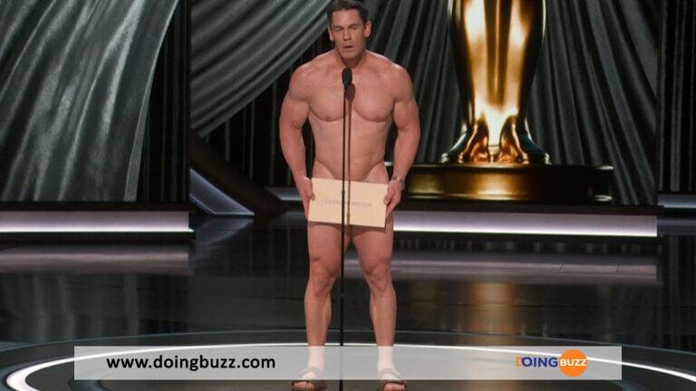 Oscars 2024 : John Cena Se Montre Totalement Nu (Video)