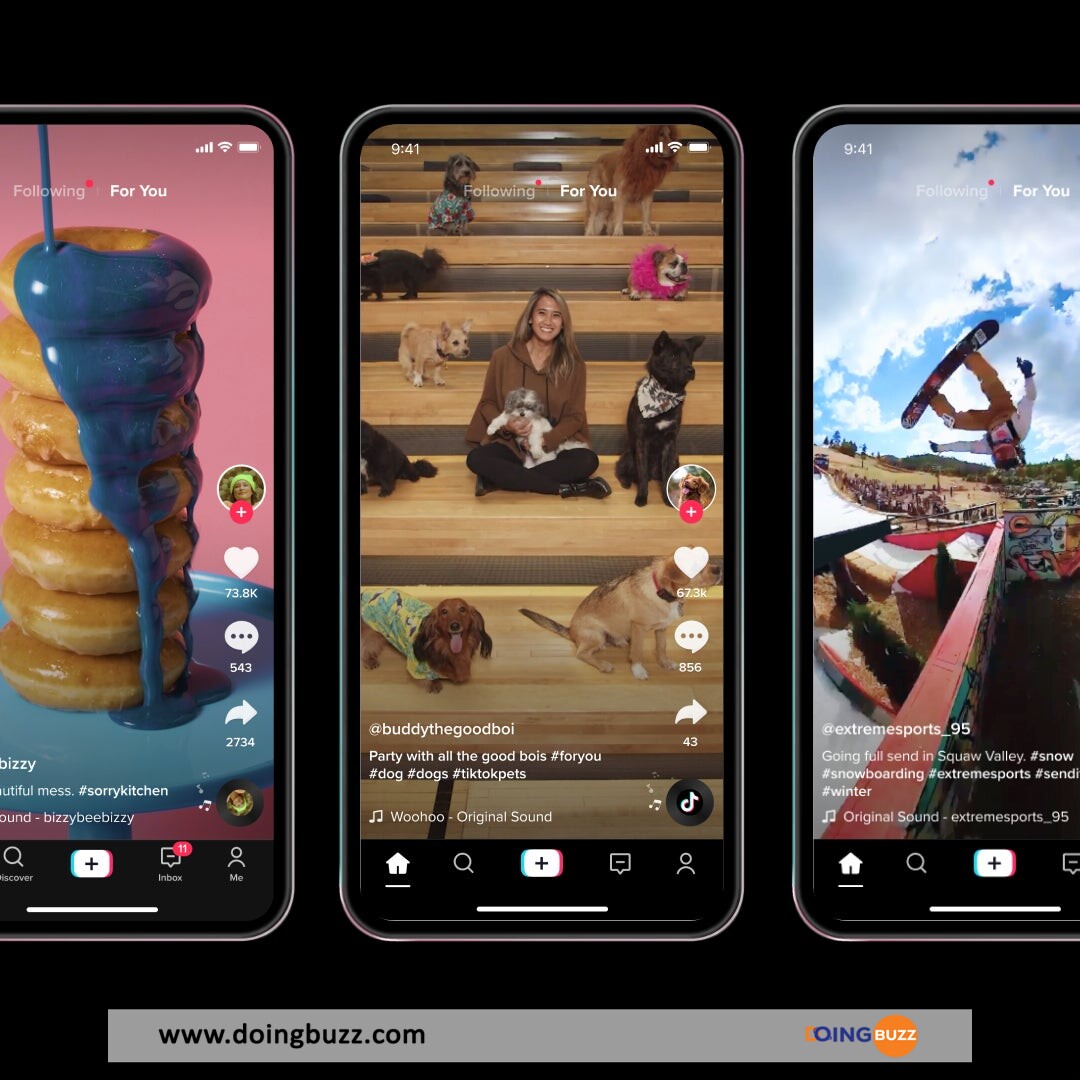 Illustration Tiktok Mobile