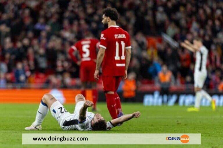 Liverpool S&Rsquo;Incline À Anfield En Quarts De Finale Aller, Mohamed Salah Décu !