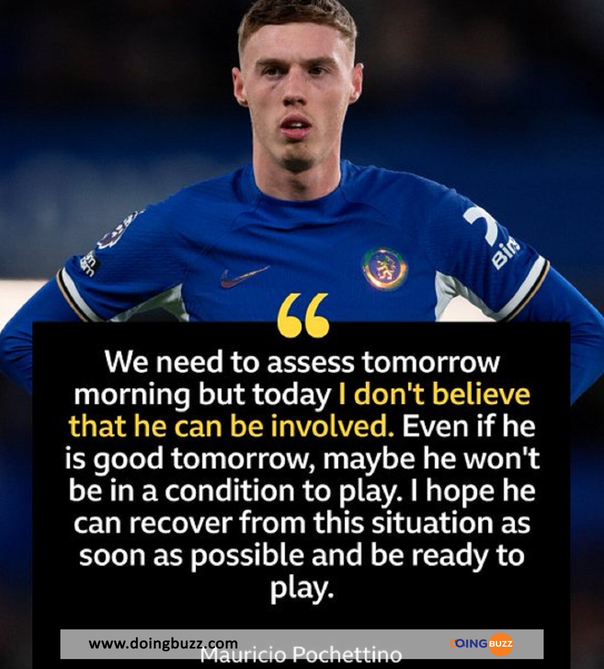 Mauricio Pochettino Fait Une Étonnante Déclaration Sur Cole Palmer !