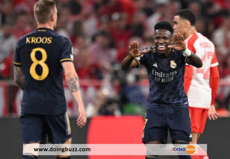 Bayern Munich - Real Madrid : Vinicius Marque Un Joli But Contre Le Bayern (Vidéo)