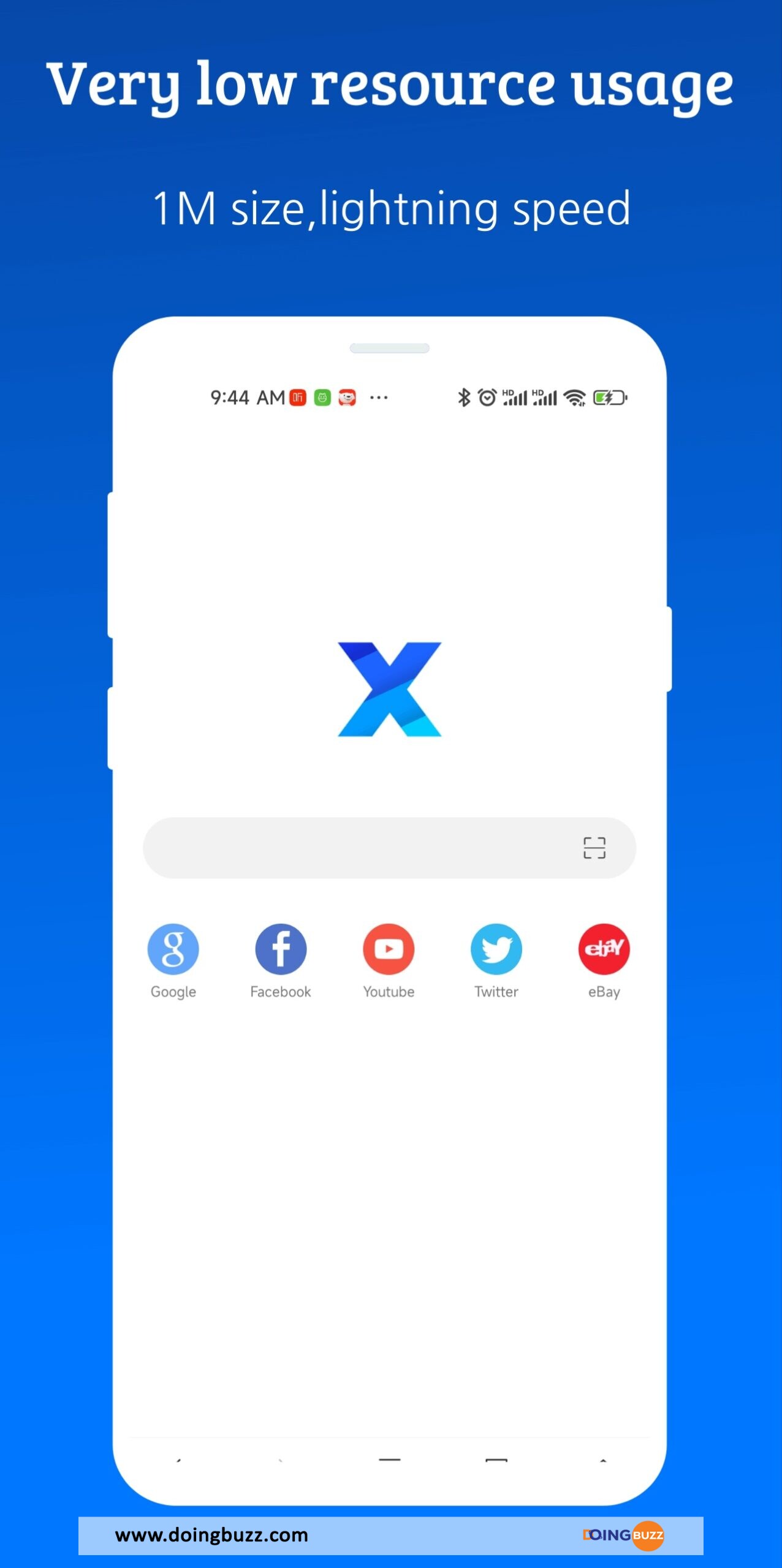 Xbrowser Économiser Les Données Mobiles 