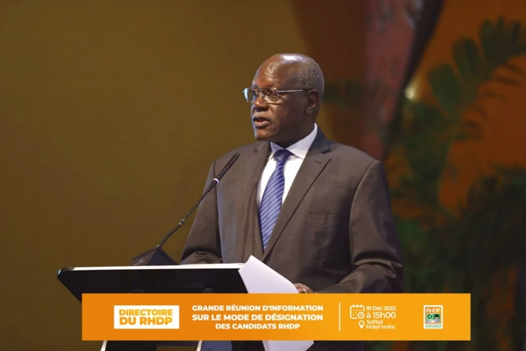 Côte d’Ivoire : Tensions et accusations de détournement au sein du RHDP