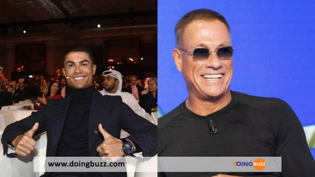 La rencontre euphorique de Cristiano Ronaldo et Jean-Claude Van Damme (VIDEO)