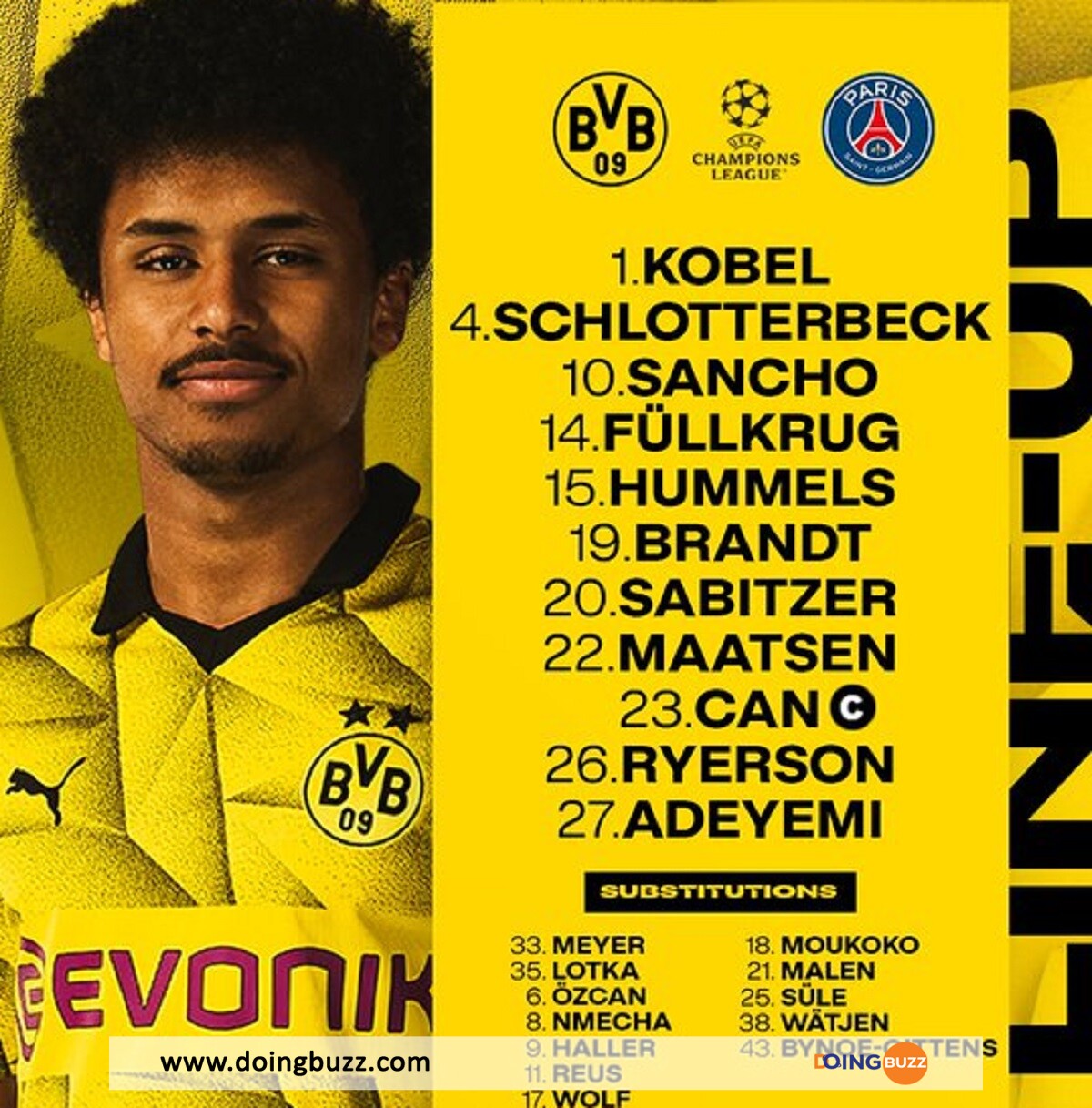 Borussia Dortmund - Psg : Voici Le Onze De Luis Enrique !