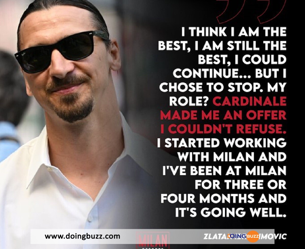 Zlatan Ibrahimovic Fait De Troublantes Révélations Sur Sa Fin De Carrière À L'Ac Milan !