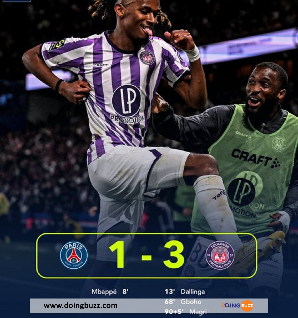 Ousmane Dembélé Déçu Après La Défaite Contre Toulouse, Son Message !