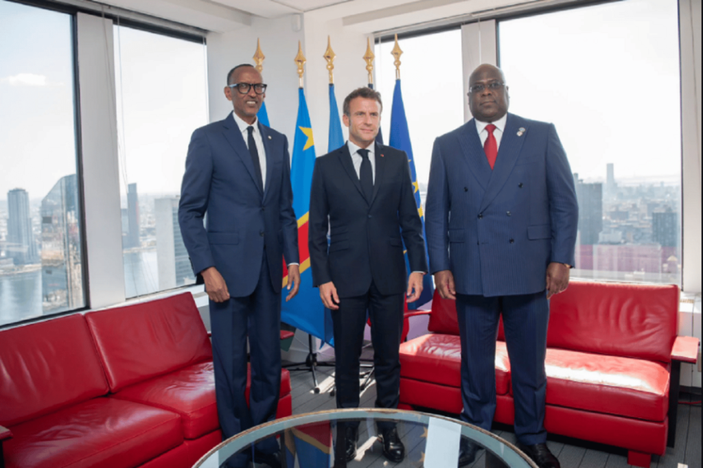Emmanuel Macron appelle le Rwanda à retirer ses forces de la RDC