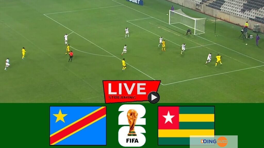 Suivez le Match Togo vs Congo en Direct sur TikTok pour les Éliminatoires de la Coupe du Monde 2026