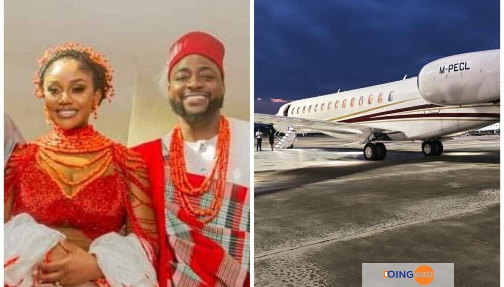 « L’amour a gagné »: Davido et Chioma s’envolent après des célébrations de mariage magiques (VIDEO)