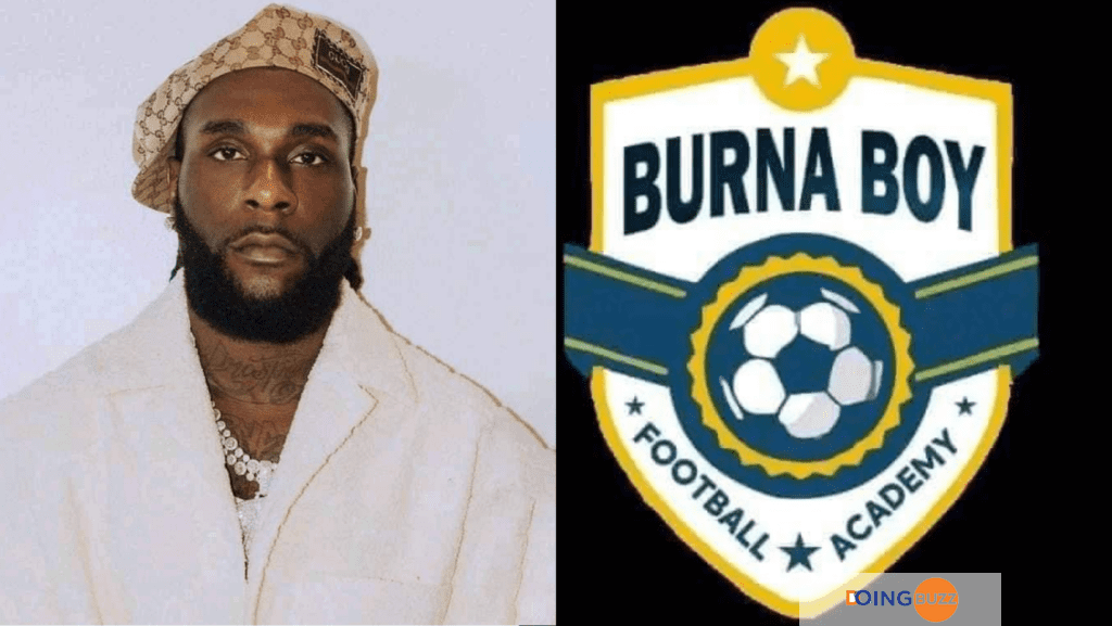 Nigéria : Burna Boy lance une académie de football avec plusieurs centres