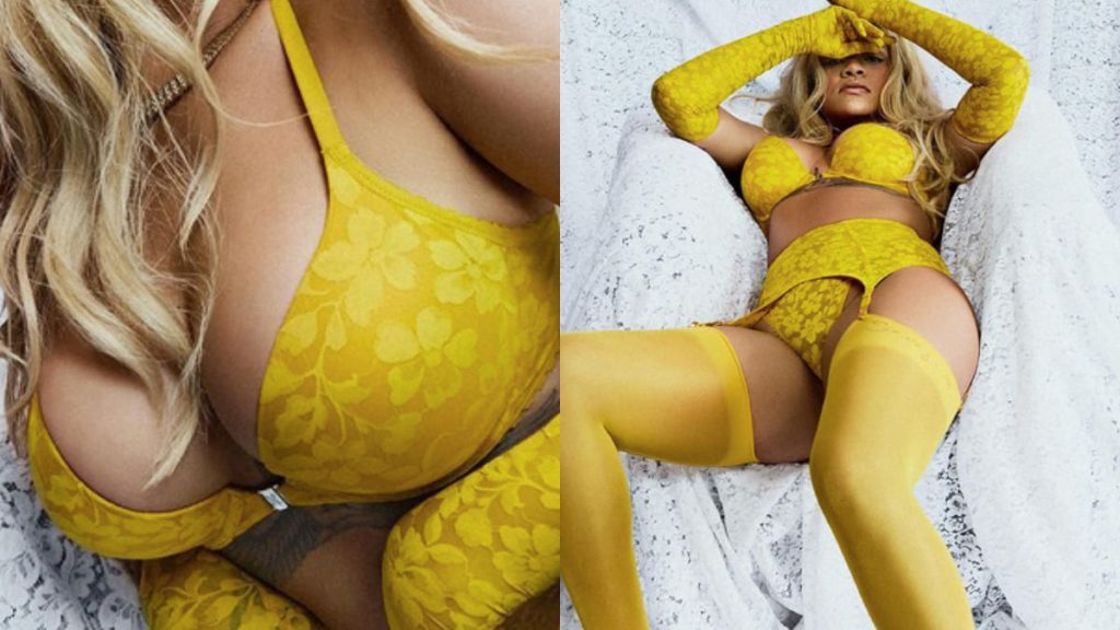 PHOTOS – Rihanna fait monter la température avec une séance photo sensuelle