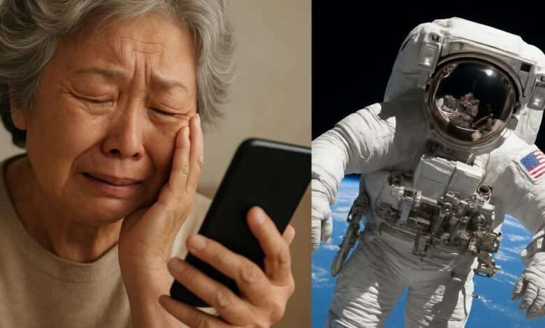 Une retraitée arnaquée par un faux « astronaute » coincé dans l’espace