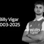 Arsenal en deuil : l’ancien joueur Billy Vigar meurt à 21 ans