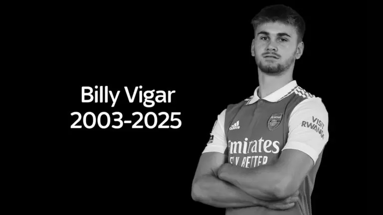Arsenal en deuil : l’ancien joueur Billy Vigar meurt à 21 ans