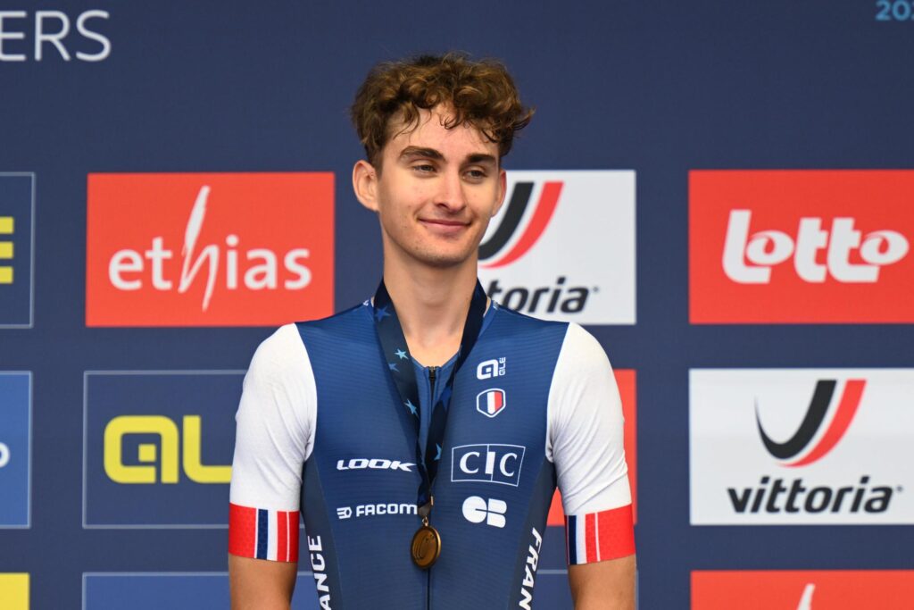 Cyclisme : à 19 ans, l’exploit du Français Paul Seixas en bronze aux championnats d’Europe derrière Pogacar et Evenepoel