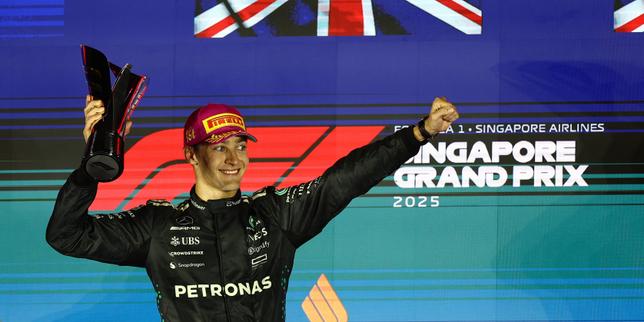 George Russell remporte le Grand Prix de Singapour de F1, le titre des constructeurs pour McLaren