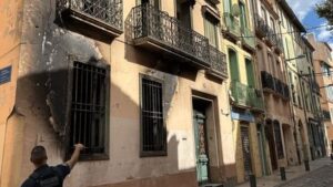 Onze blessés à Perpignan après l'incendie d'un immeuble