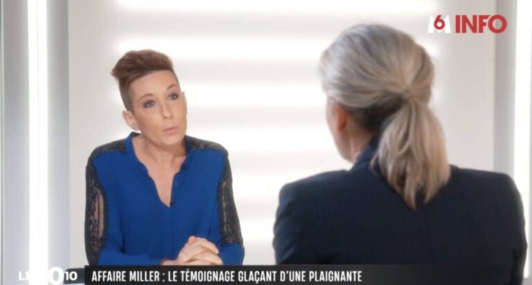 Face à Anne-Sophie Lapix, Charlotte Regnault accuse Gérard Miller d’agression sexuelle à 15 ans